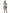 Damen Ausgefranste Hochgeschnittene Denim-Shorts mit Aufgeschlagenen Säumen WW