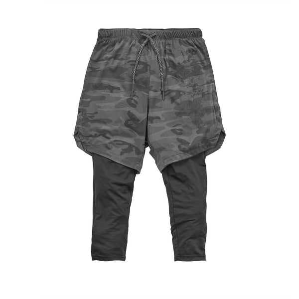 WW | 2 in 1 Sport Shorts Für Herren Mit Schnelltrocknendem Material