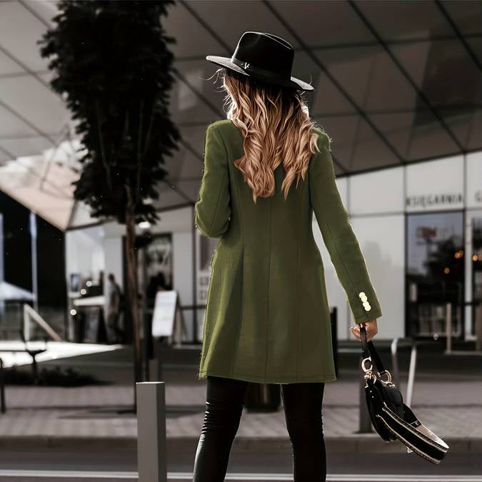 WW | Damen Winterjacke Tailliert Doppelreihig