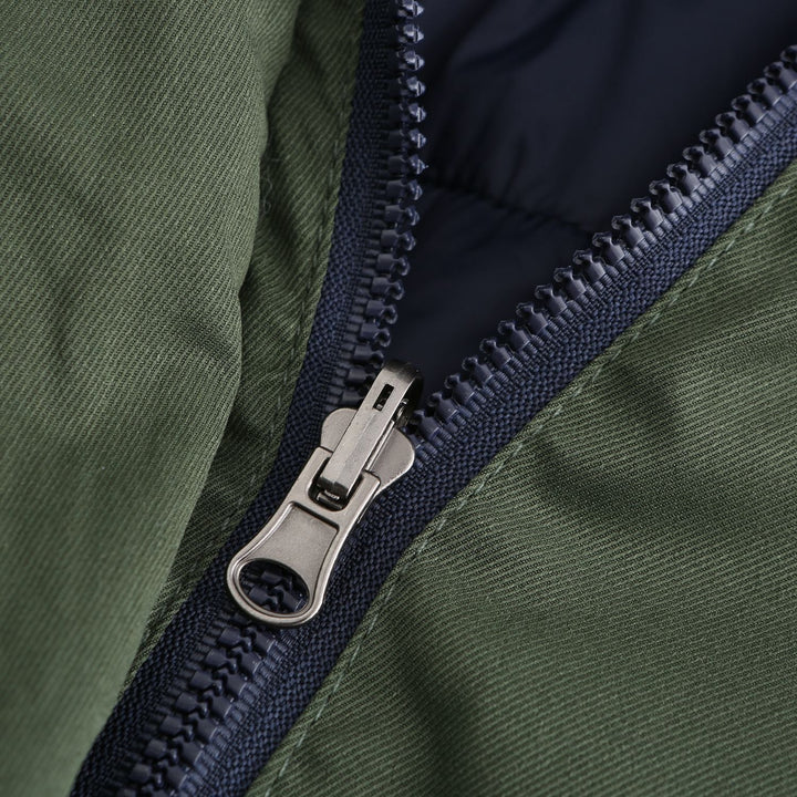 W&W Mode | Damen Winter Steppmantel Wende-Parka aus Baumwolle