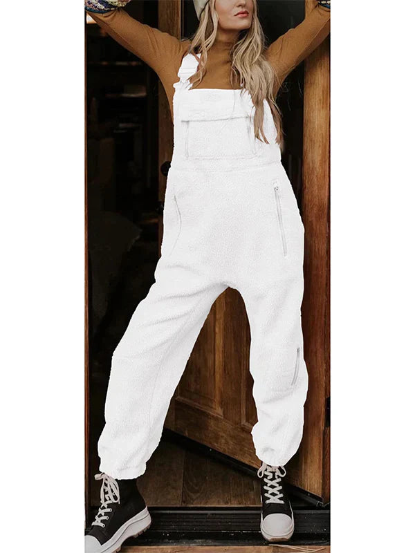 WW | Thermo-Overall aus Fleece mit Reißverschlusstaschen für Frauen