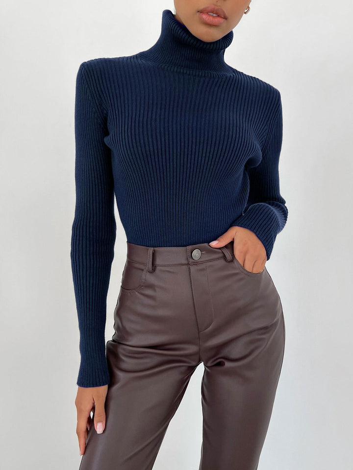W&W Mode | Sophistizierter Winter Rollkragen Pullover