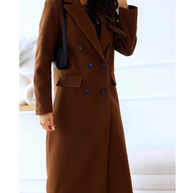 WW | Lange Elegante Taillierte Trenchcoat Für Damen | Perfekt Für Herbst Und Winter