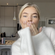 WW | Mohair Mischpullover mit Rundhalsausschnitt