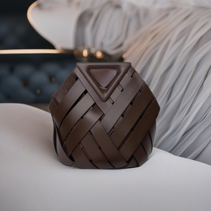 Kleine Damenhandtasche mit Kettenriemen