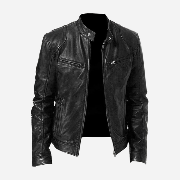 WW | Stylische Moto-Lederjacke