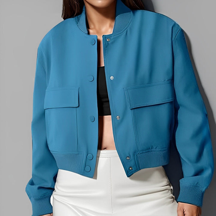 W&W Mode | Kurze Freizeitjacke Mit Taschen