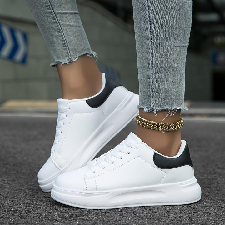 W&W Mode | Wasserdichte Sneakers Aus Leder