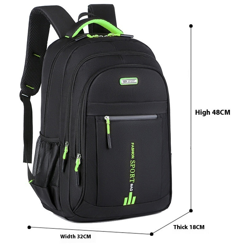 W&W Mode | Wasserdichter Oxford Herren Rucksack
