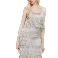 WW | 1920Er Jahre Inspiriertes Flapper-Midi-Kleid