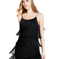 WW | 1920Er Jahre Inspiriertes Flapper-Midi-Kleid