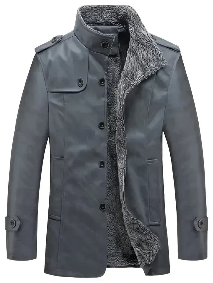 WW | Herren Lederjacke Mit Fleecefutter