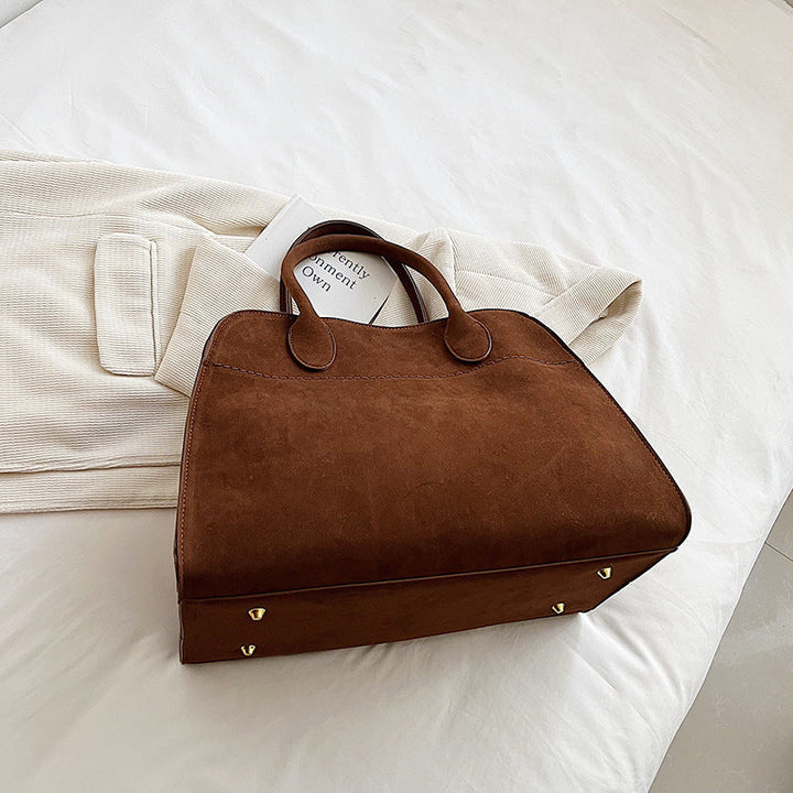 W&W Mode | Velourleder Tote Tasche