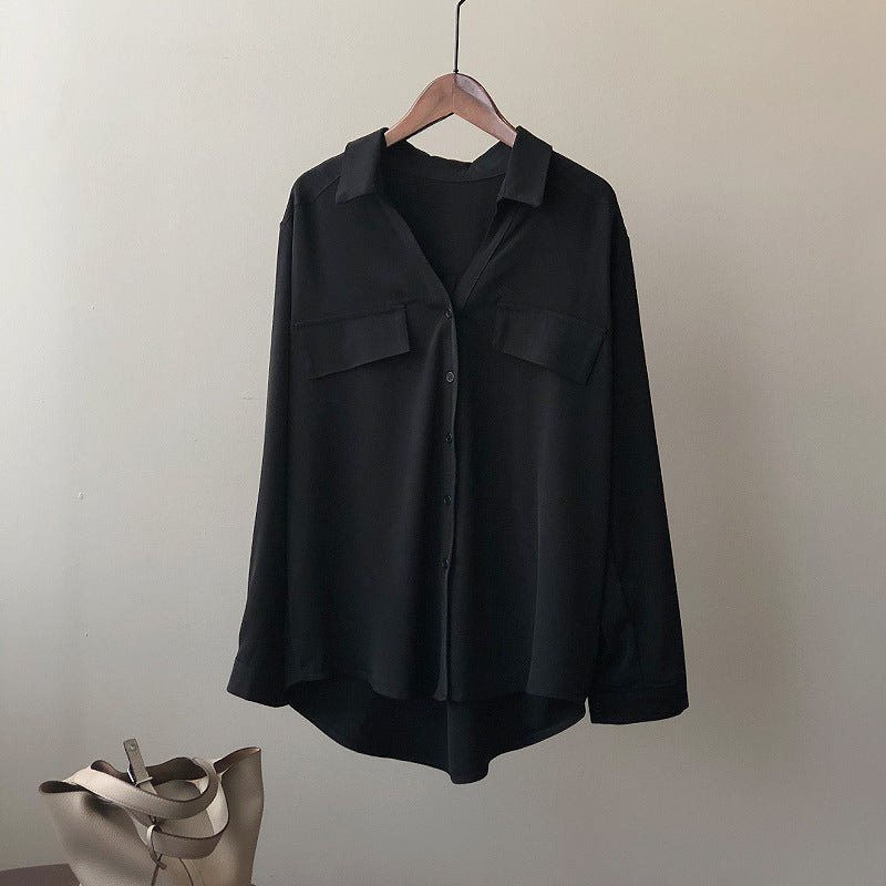WW | Langarm Damen Shirt Einfarbig