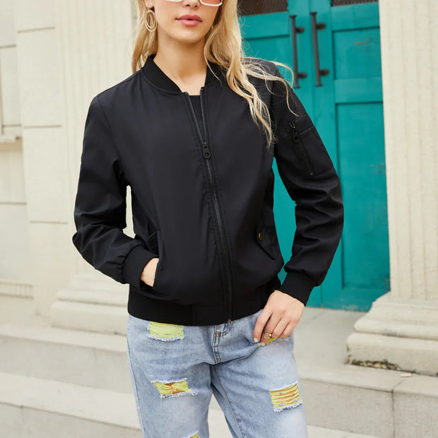 WW Jacket | Lässige Bomberjacke Für Frauen