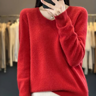 WW | Cashmere Pullover Damen Eleganter V-ausschnitt, Weich & Komfortabel