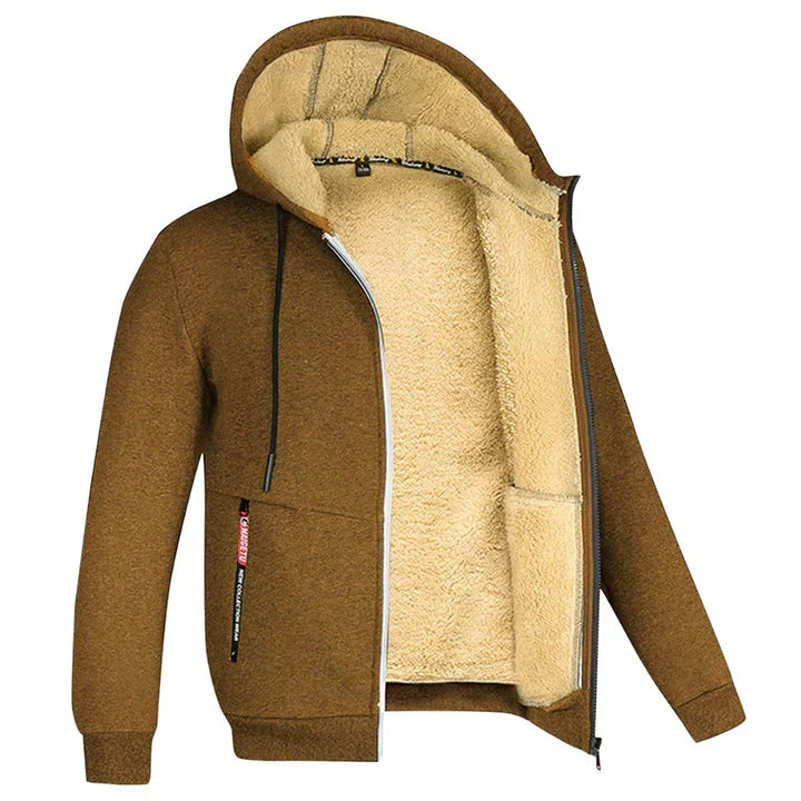 W&W Mode | Fleecegefütterter Zip-Hoodie
