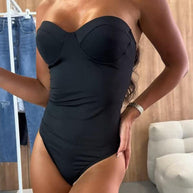 WW | Rosiedress Herzförmiger Ausschnitt Strapless Bustier Bodysuit