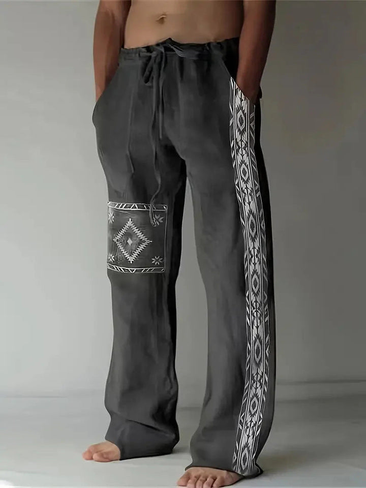 W&W Mode | Baumwoll Leinen Hose Für Herren