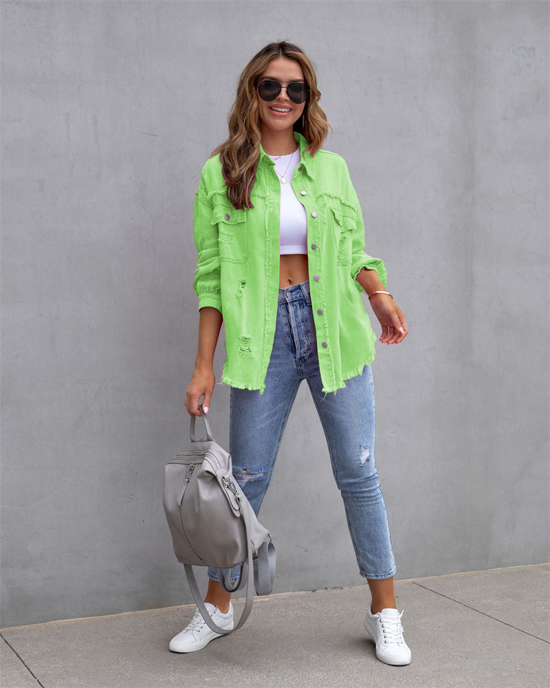 W&W Mode | Stilvolle Denim-Jacke für Damen