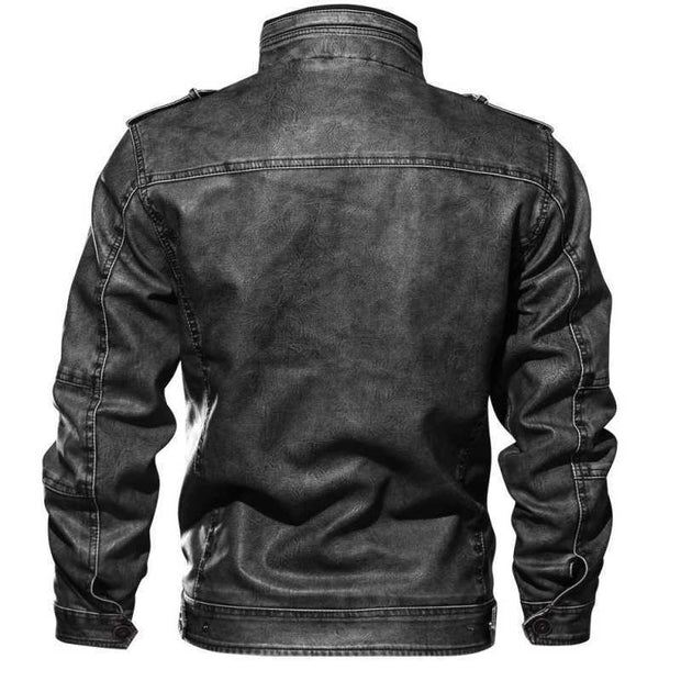 WW | Elegante Premium Lederjacke Für Herren