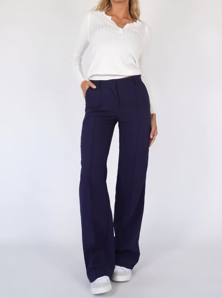 W&W Mode | Zeitlose Klassische High Waist Hose