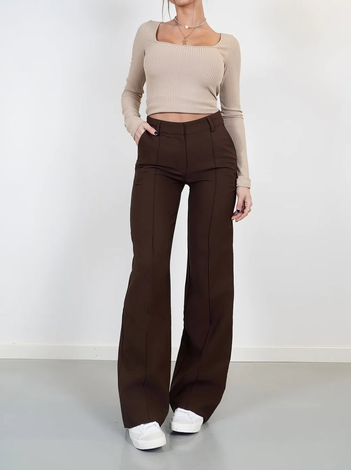 W&W Mode | Zeitlose Klassische High Waist Hose
