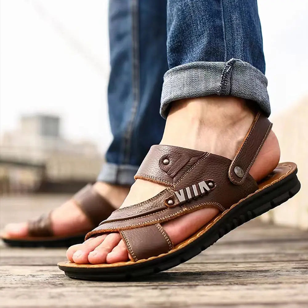 WW | Sandalen Aus Echtem Leder