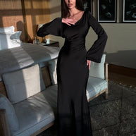 WW | Leichte Maxikleid mit Romantischem Schnitt