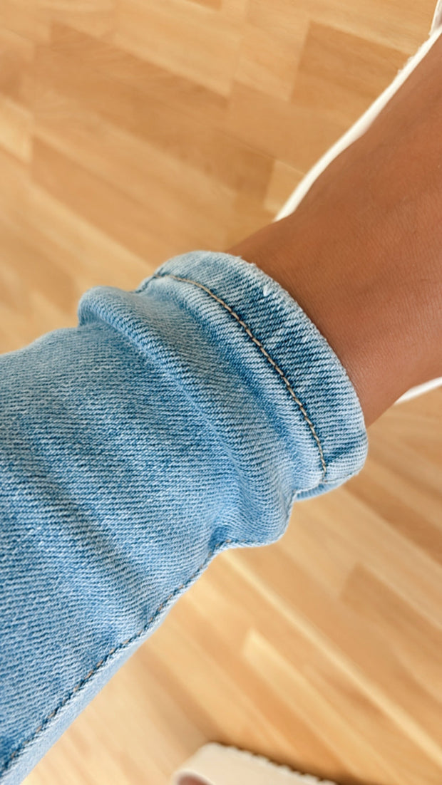 waist Jeans "K679", skinny geschnitten / helle Waschung Art. 5670