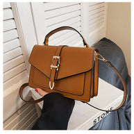 WW | Klassische Schultertasche mit Schnalle