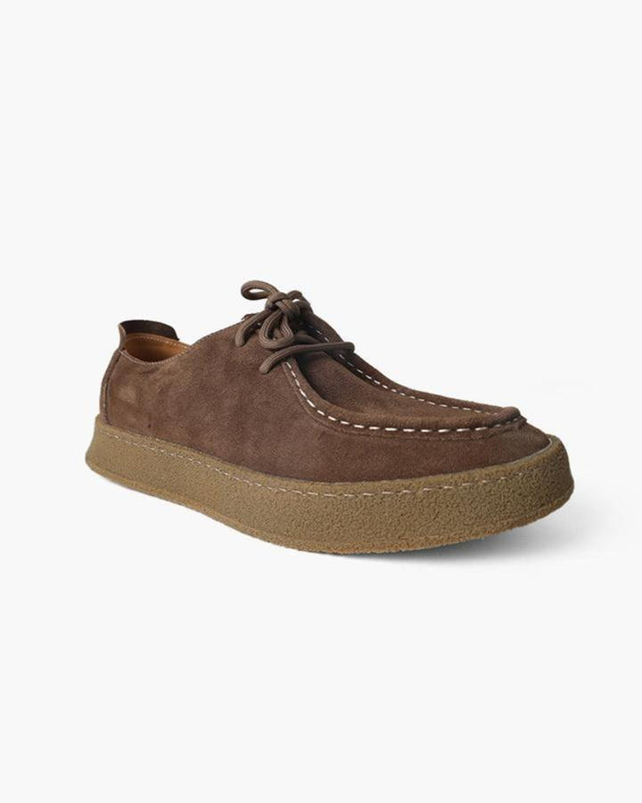 W&W Mode | Kreppsohle Robuste Herren Wildleder Mokassin
