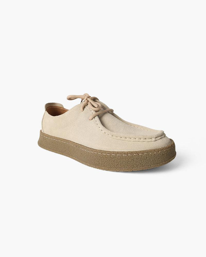 W&W Mode | Kreppsohle Robuste Herren Wildleder Mokassin