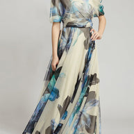 WW | Fließendes Maxikleid für Damen Anspruchsvoll & Modern