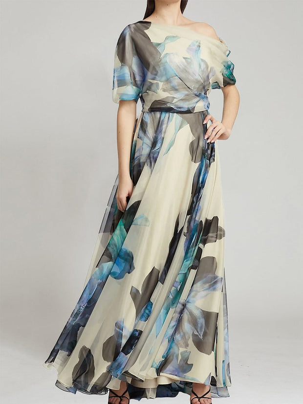 WW | Fließendes Maxikleid für Damen Anspruchsvoll & Modern