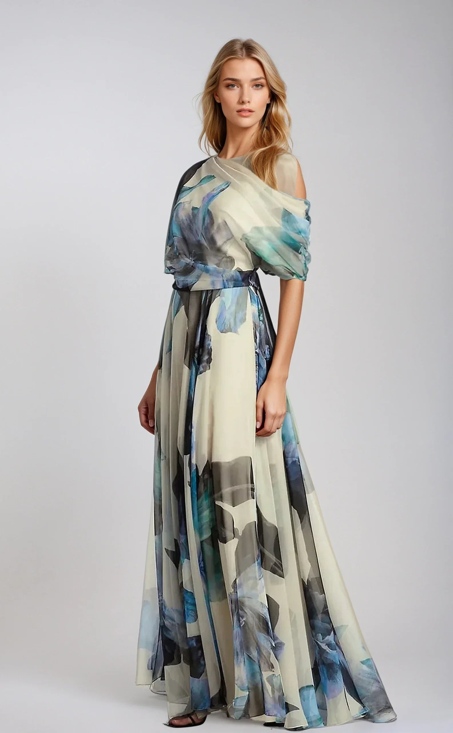 WW | Fließendes Maxikleid für Damen Anspruchsvoll & Modern