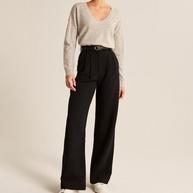 WW | Casual Hose mit Hoher Taille und Weitem Bein für Damen
