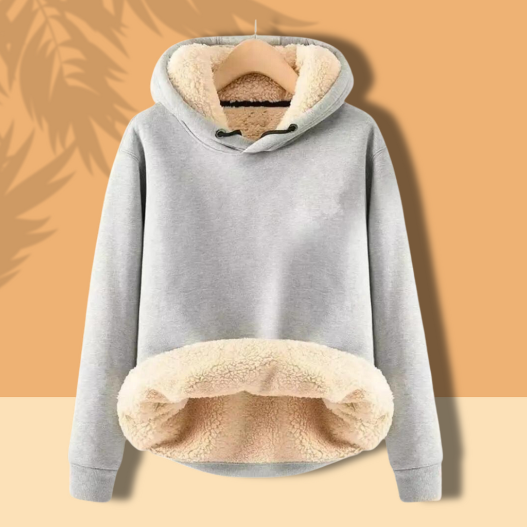 Wolff | Sweatshirt mit Kapuze aus Fleece