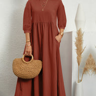 WW | Langes Kleid für Damen
