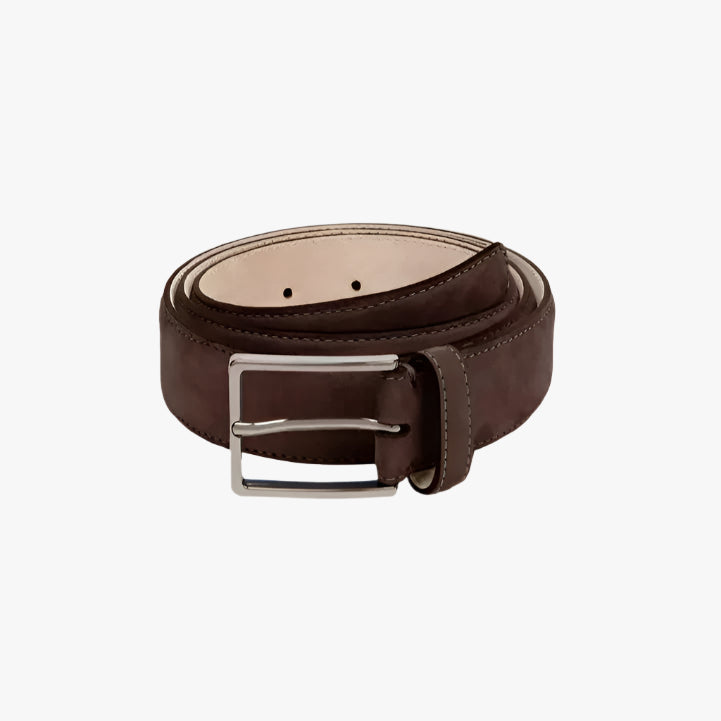 W&W Mode | Herren Wildledergürtel Klassischer & Eleganter Wildledergürtel Für Männer