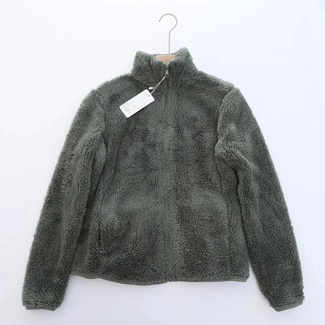 WW - Zacht Sherpa Jasje met Ritssluiting en Hoge Kraag, Fleece Vest