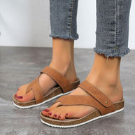 WW | Bequeme Ledersandalen