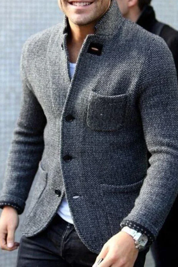WW | Herren Strickblazer Schick