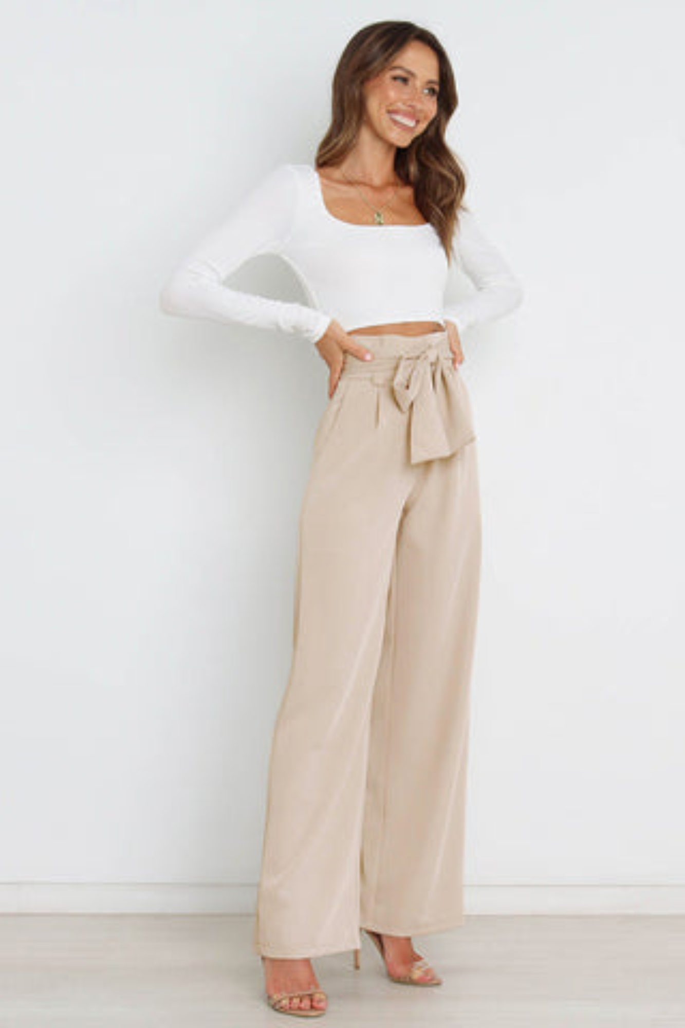 WW | Leinenhose Für Frauen Lang