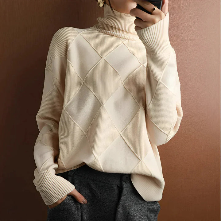 W&W Mode | Hochkragenpullover