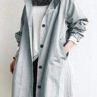 WW | Trenchcoat mit Kapuze für Damen