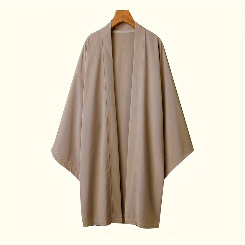 WW | Damen Kimono Stil Locker Fallendes Offenes Vorderjacke