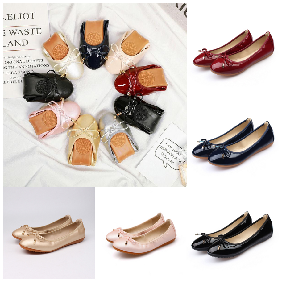 WW | Ballerinas mit Schleifenakzent