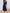Kleid mit tiefem V-Ausschnitt und Polka Dots