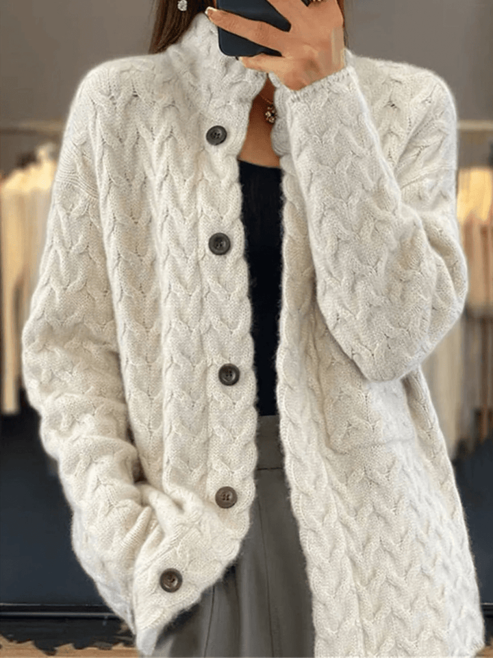 W&W Mode | Leichter Strick Cardigan Für Einen Entspannten Alltagsstil Für Frauen